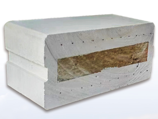 CFFHB蒸壓加氣混凝土自保溫復(fù)合墻板剖面圖